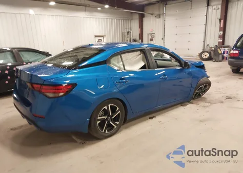 2025 Nissan Sentra Sv z USA, uszkodzony, nr VIN 3N1AB8CV1SY245860